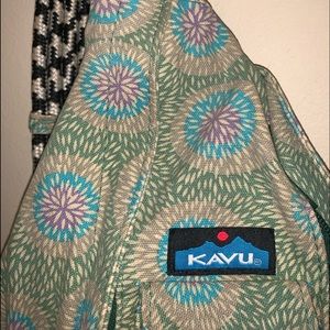 KAVU Slingback One Strap Rope Sling Bag Backpack